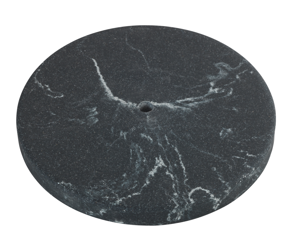 Küchenrollenhalter Marmor schwarz