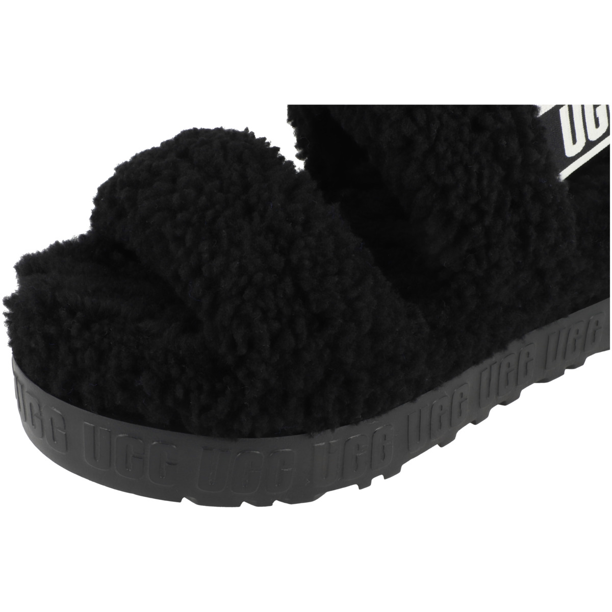 UGG Oh Fluffita Hausschuhe schwarz