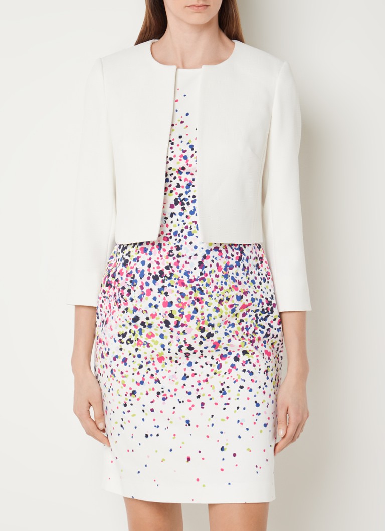 Blazer corto aperto Hobbs Elize con texture