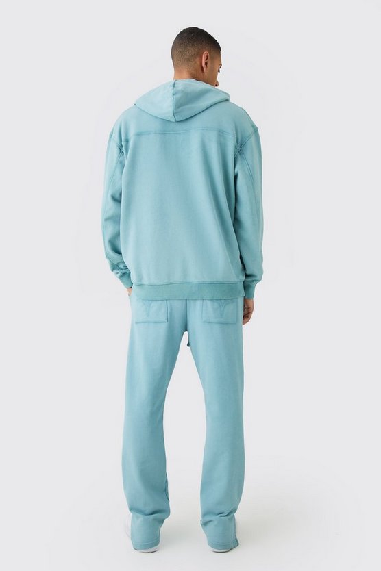 Gesteppter Oversize Hoodie