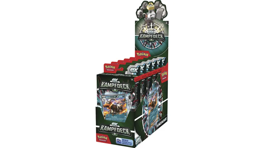POKÉMON Sammelkartenspiel - EX-Kampfdeck Hundemon/Melmetal