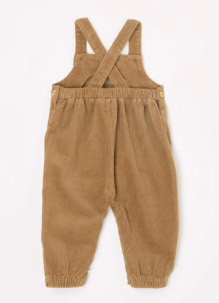 Salopetă Lil' Atelier NBMObert din bumbac organic