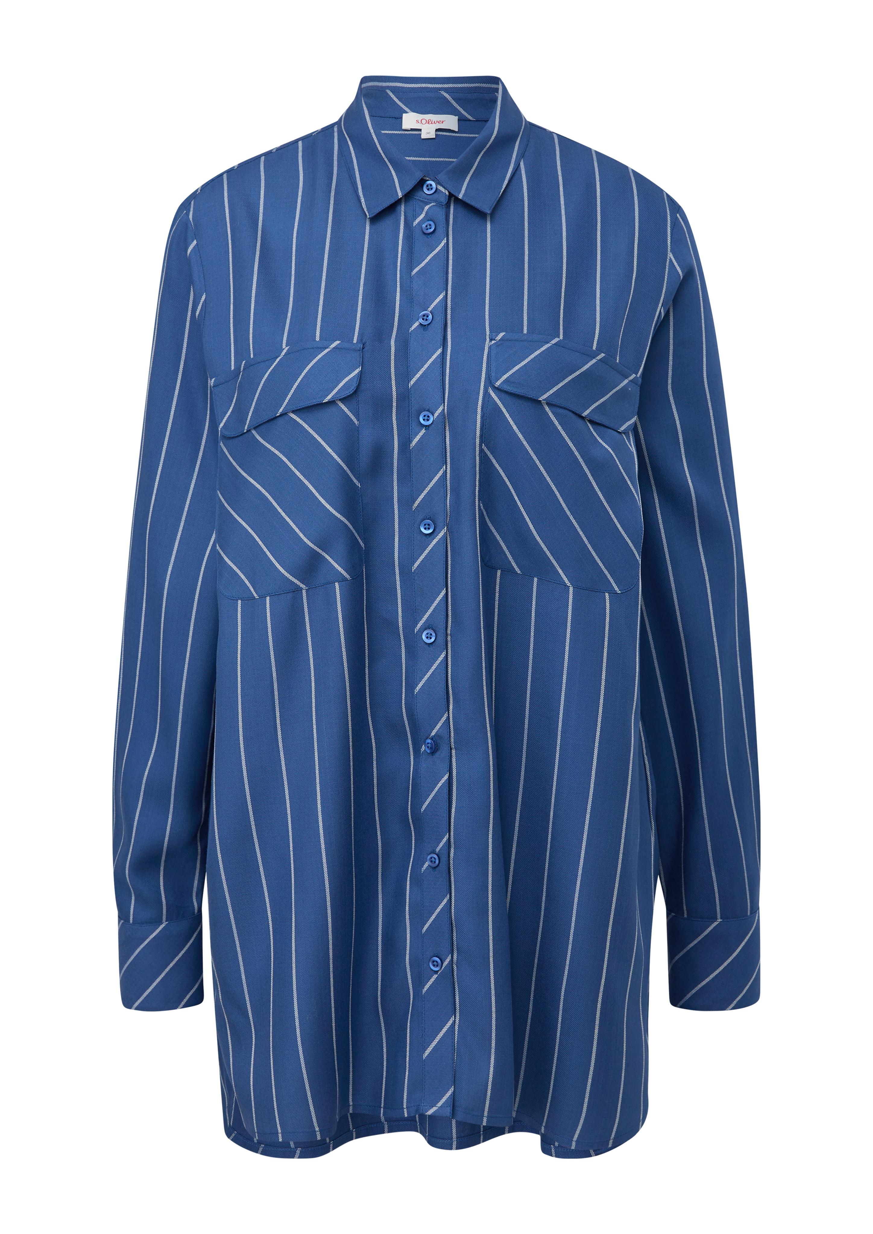 Long-Bluse aus reiner Viskose  2136301-57G0