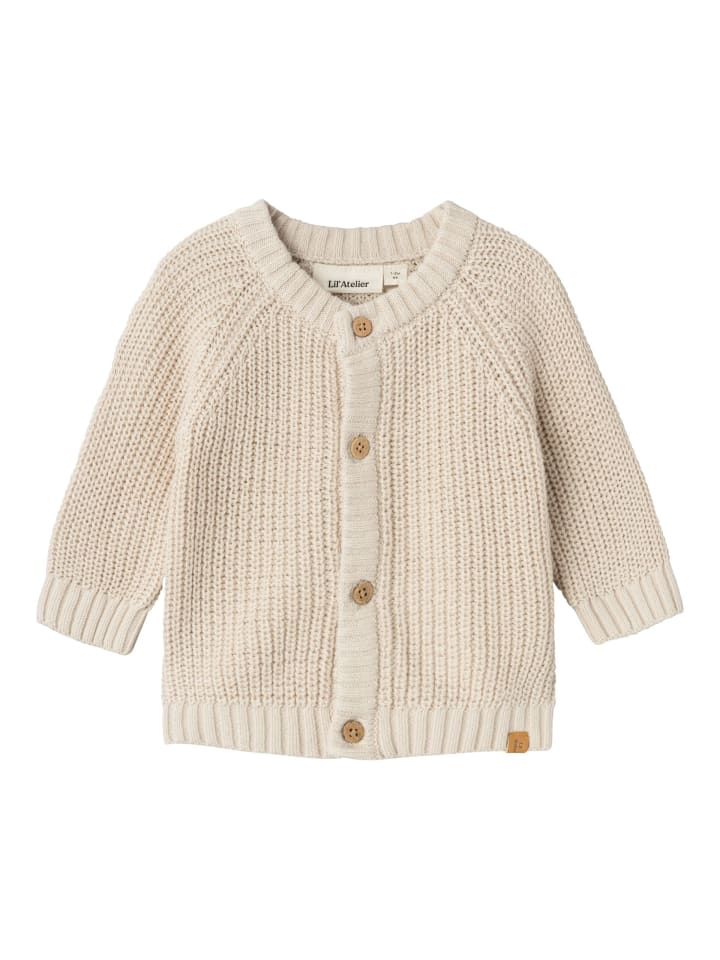 name it Strickjacke NBNEMLEN LS KNIT CARD LIL in sheer bliss günstig kaufen