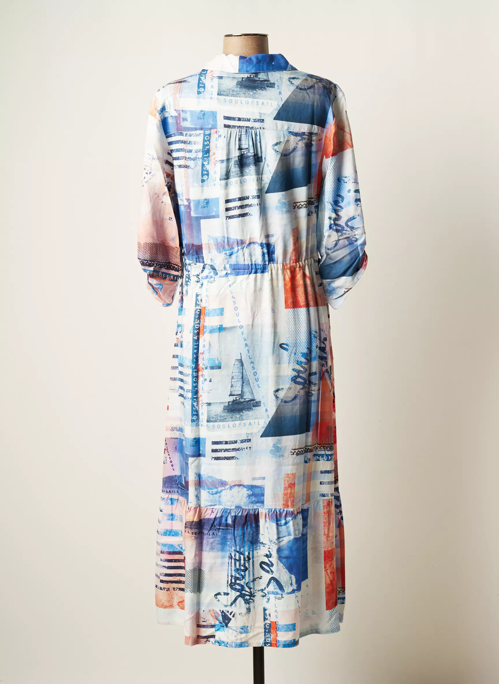 Cecil Robes Longues Femme couleur bleu