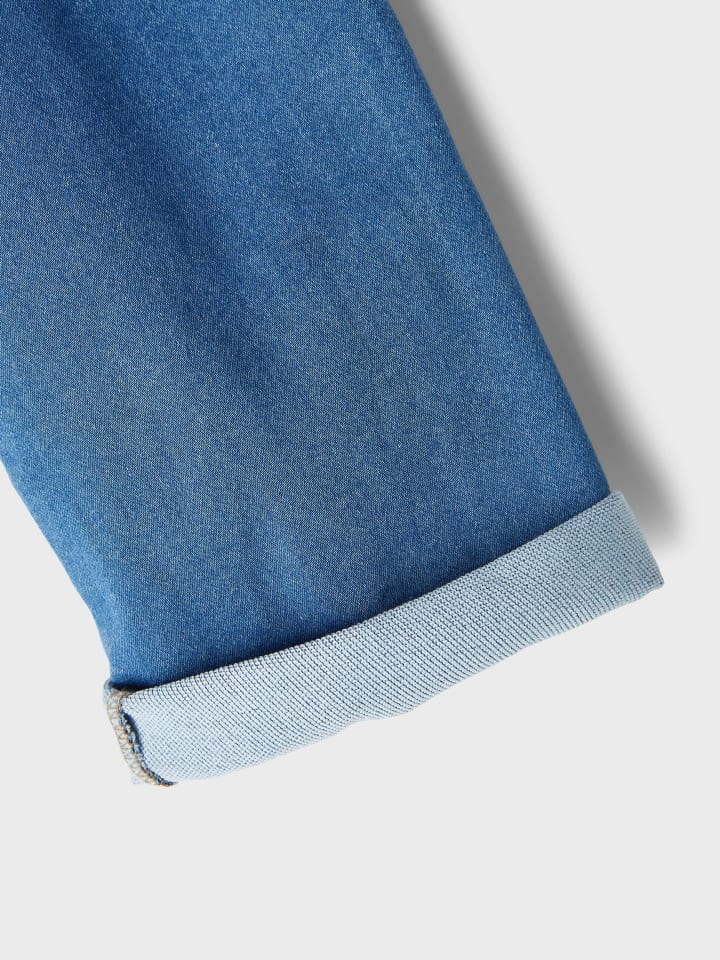 name it Jeans slim fit in medium blue denim günstig kaufen