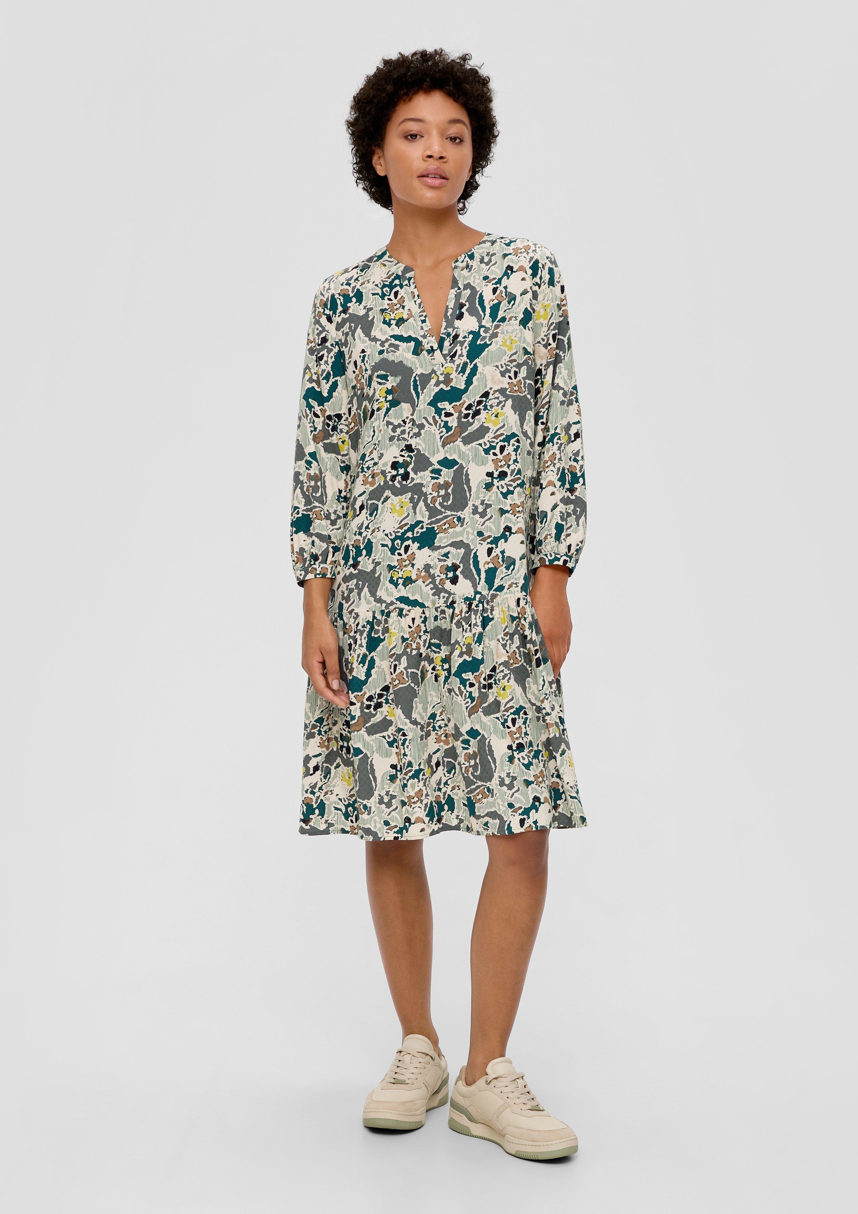 Kleid aus Viskosemix  2135616-67A0