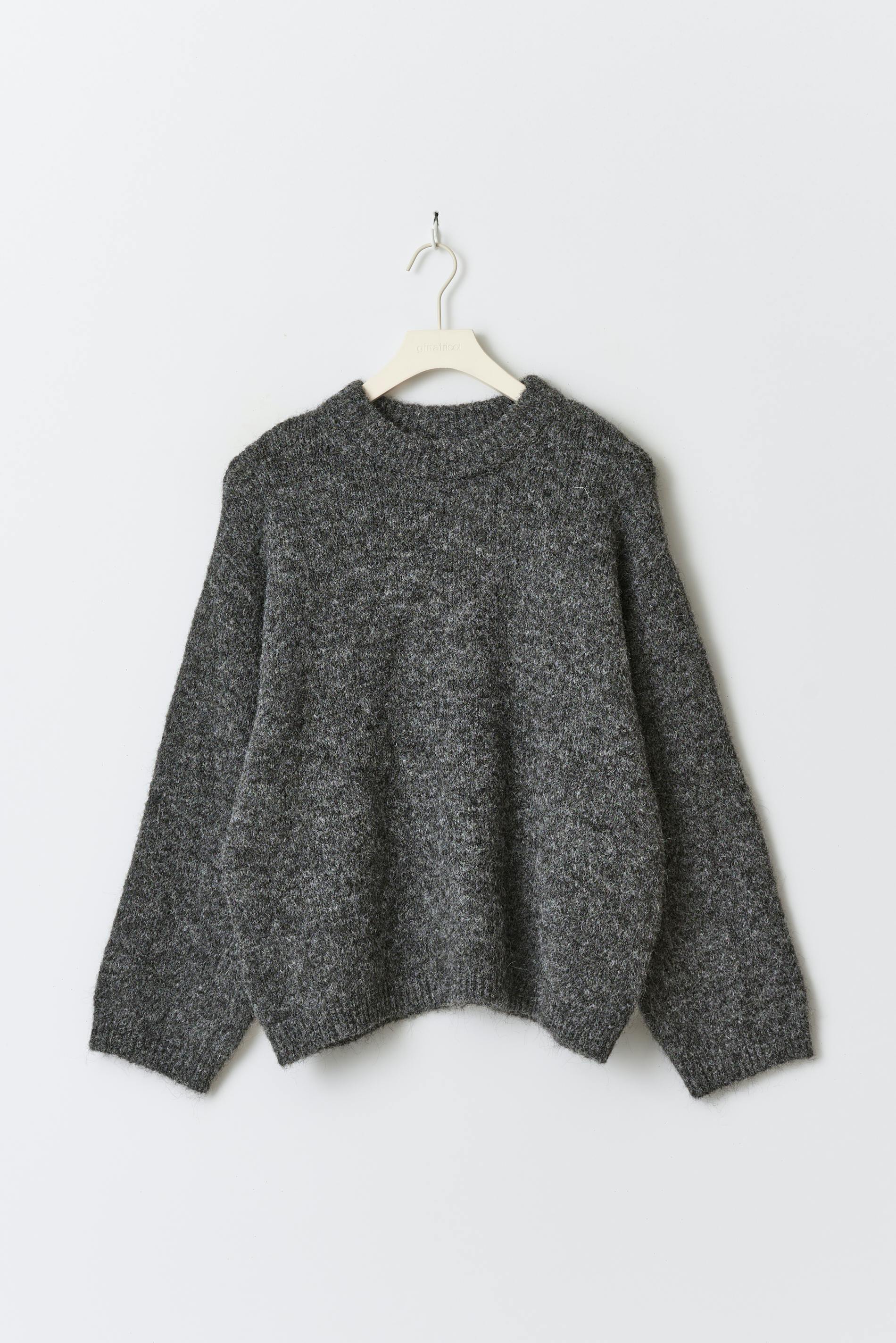 Boxy knitted sweater