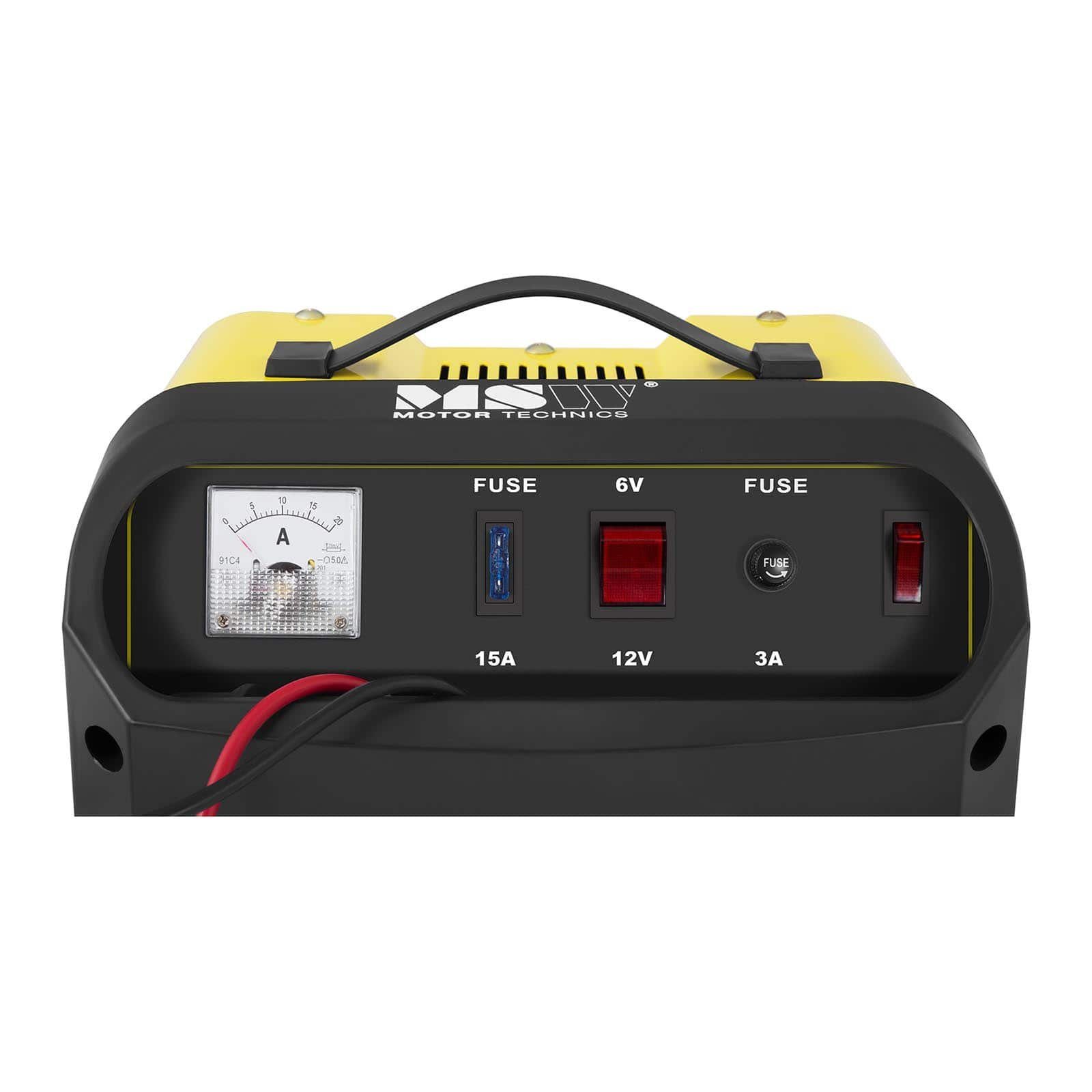 MSW Autobatterie Ladegerät Kfz Pkw Ladegerät Batterie 6 12 V 5 8 A Autobatterie-Ladegerät
