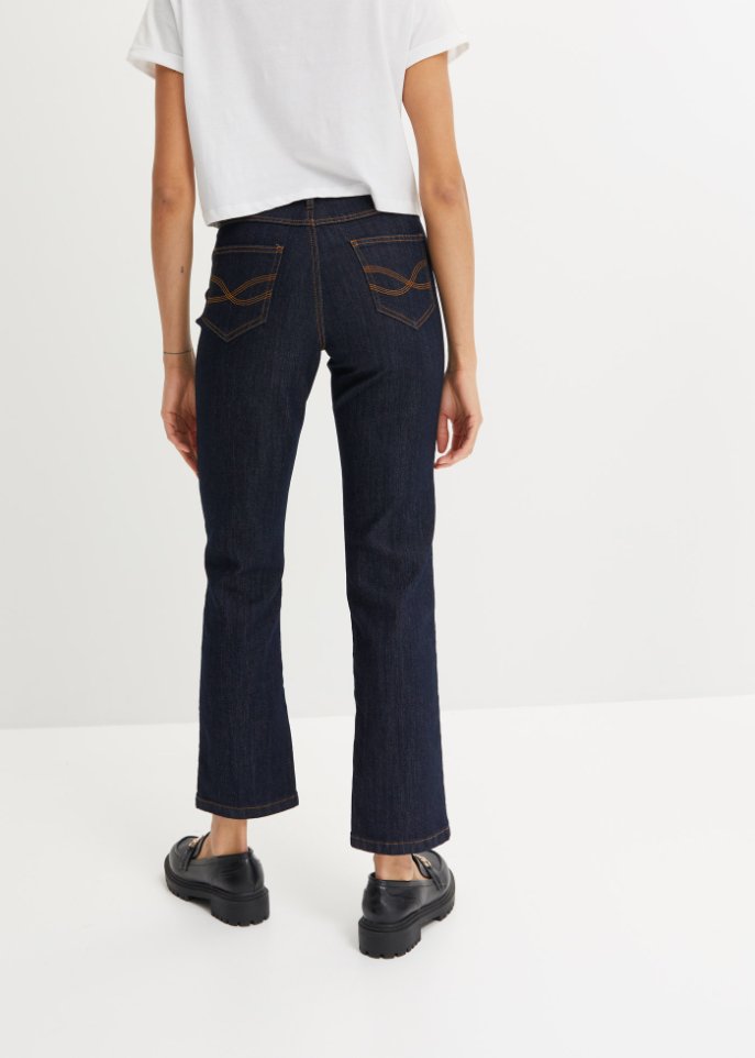 Komfort-Stretch-Jeans, Wide, High Waist