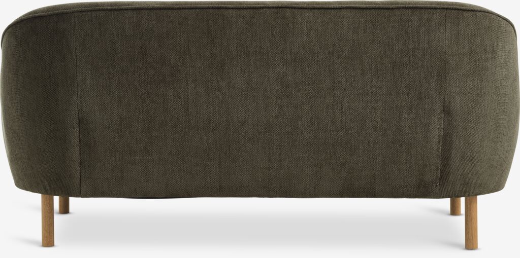 BREDAL BREDAL 2,5-seters sofa i olivengrønn/eik