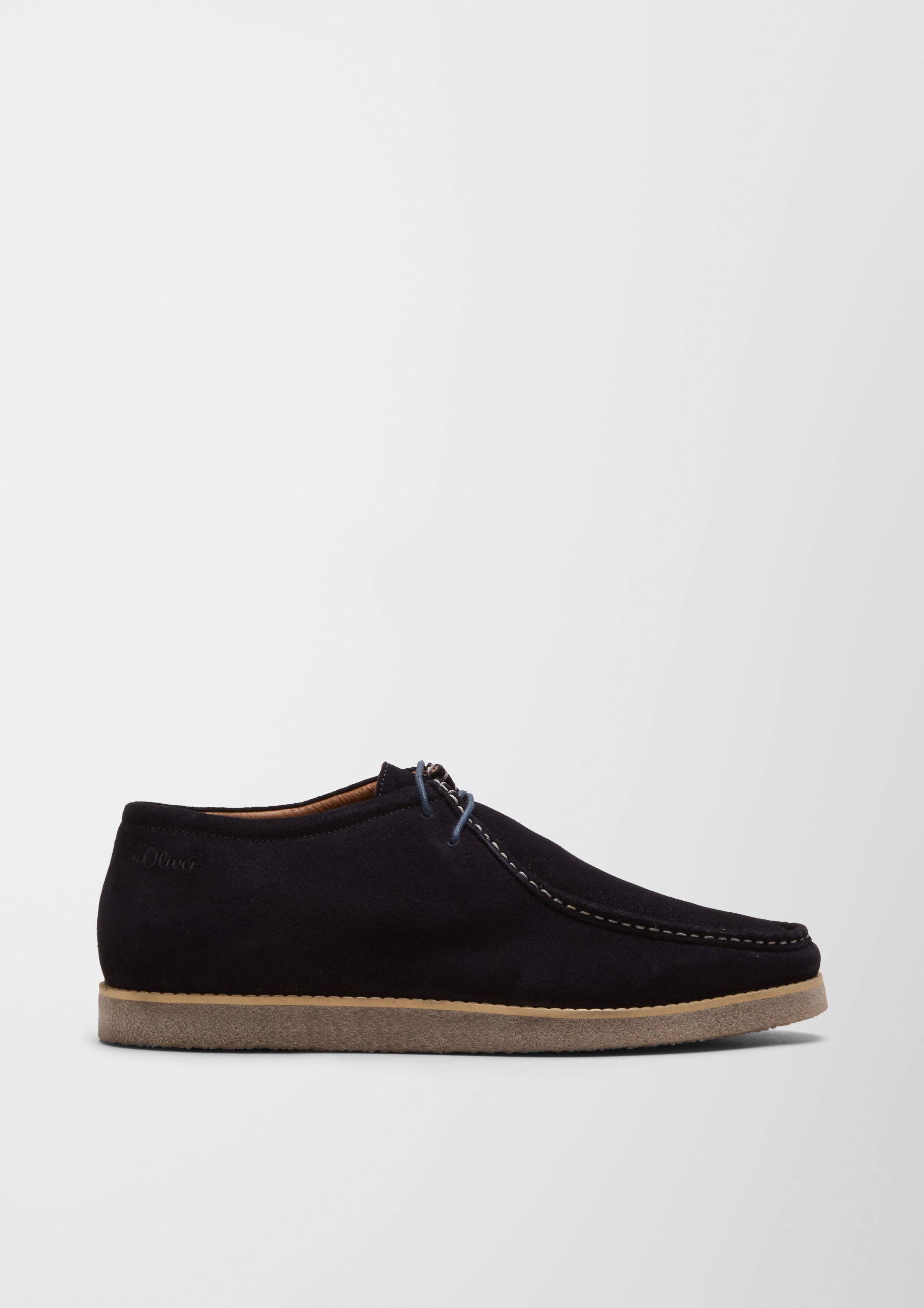 Halbschuh aus Veloursleder  6006615-805
