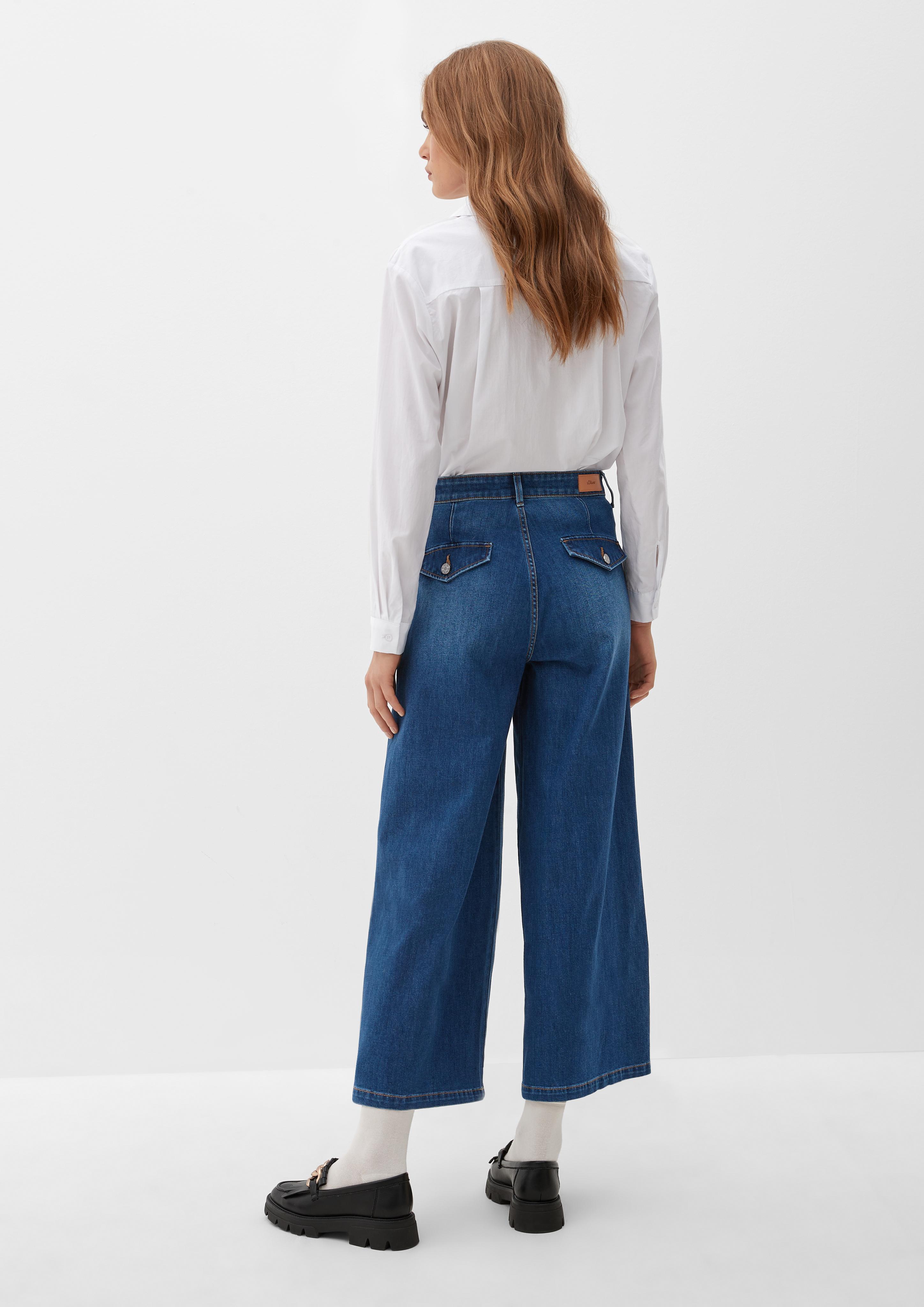 Jeans-Culotte Suri / Regular Fit / High Rise / Wide Leg  2120668-55Z4