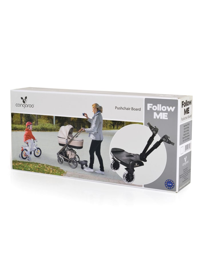 Cangaroo Trittbrett Follow me faltbar in schwarz günstig kaufen onesize