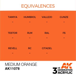 AK Medium Orange (17 ml)