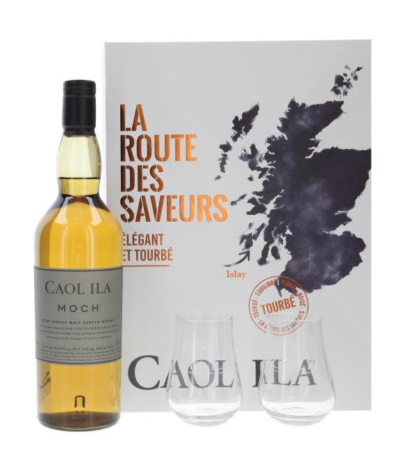 Caol Ila Moch mit 2 Gläsern 0,7 l·43 % vol
