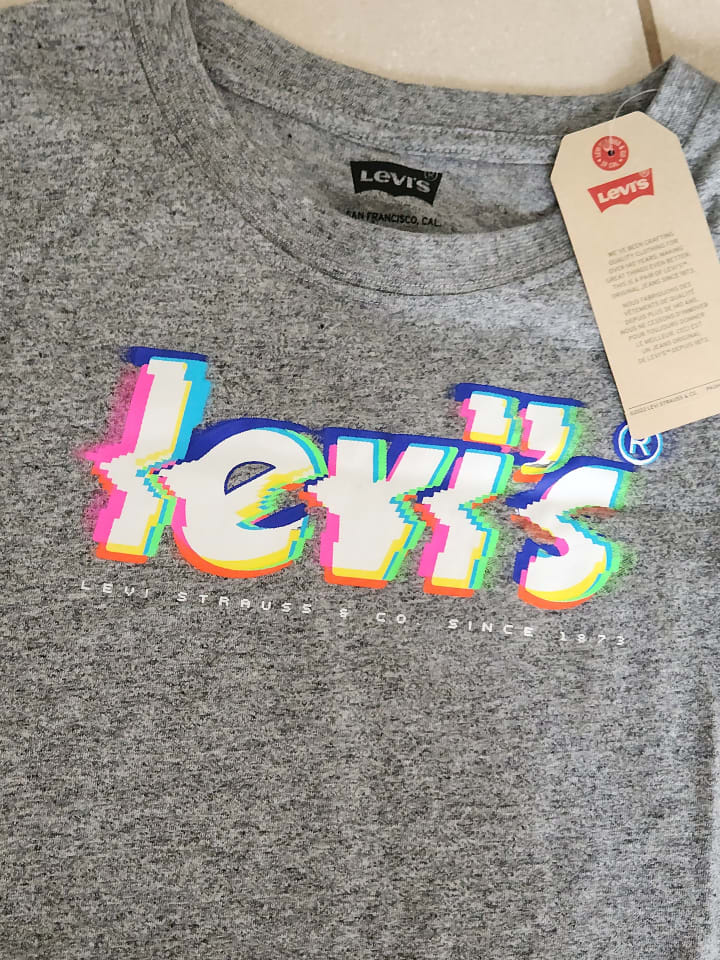 Levi's Kids Shirt in Grau günstig kaufen 176