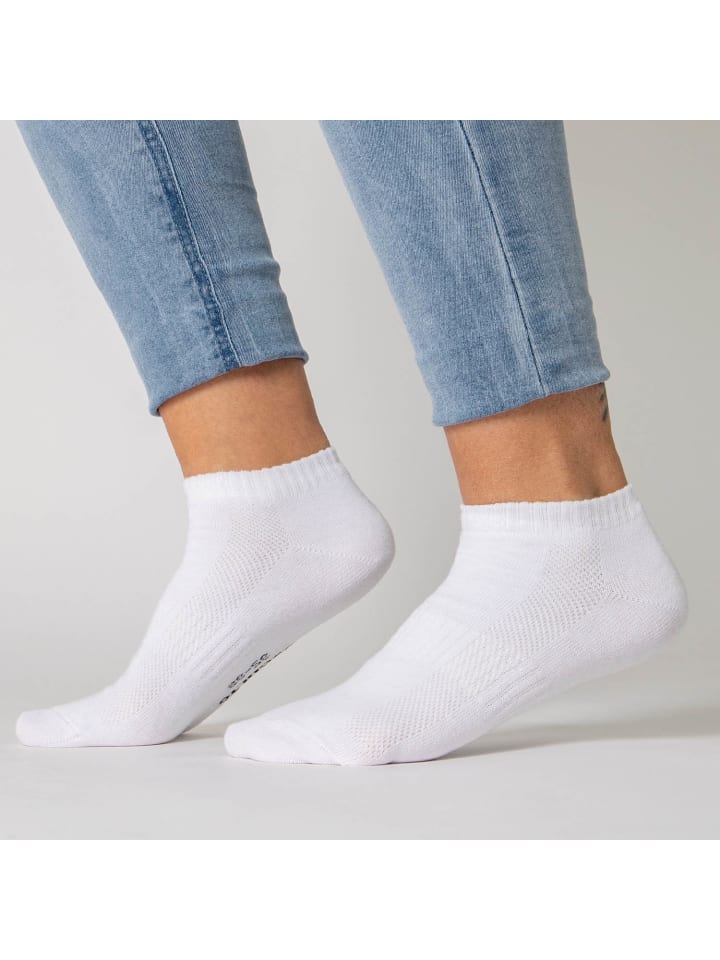 Occulto 6er Pack Sneaker Socken aus Bio-Baumwolle Jana in Schwarz-Grau-Weiß günstig kaufen