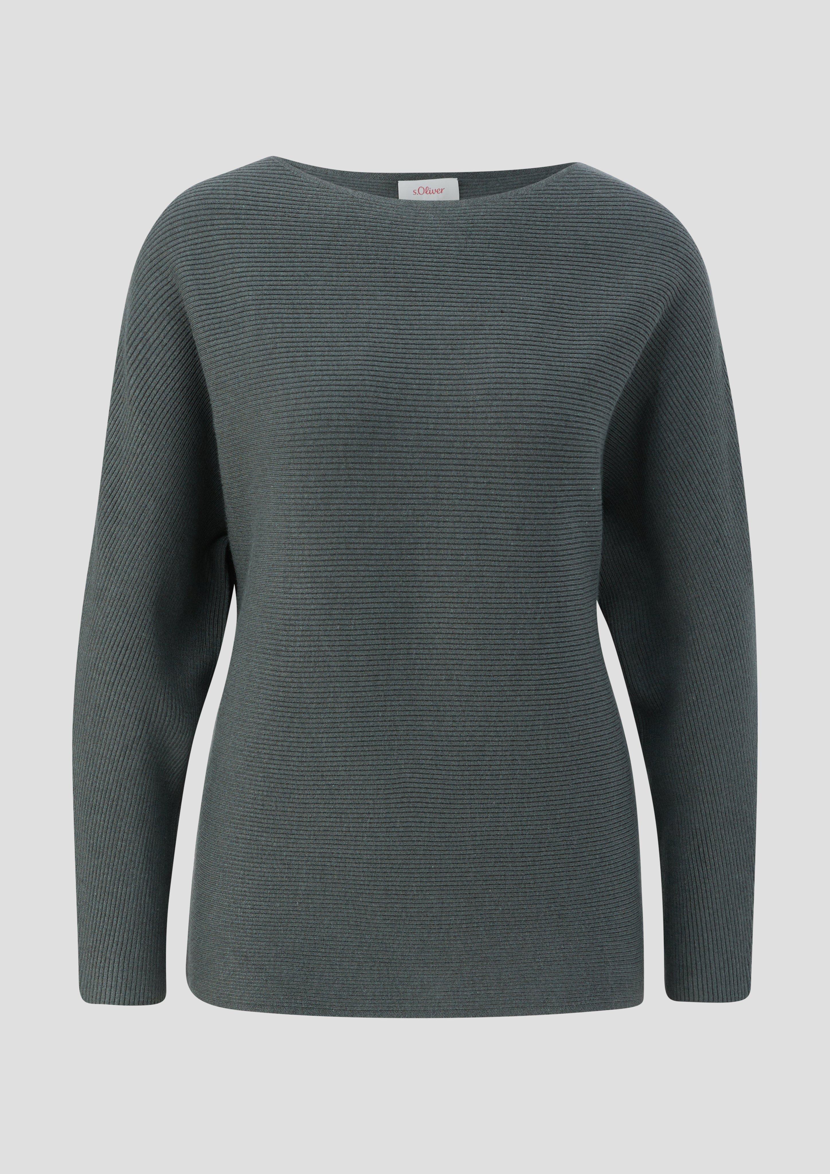 Strickpullover mit Fledermausarm  2133057-7909