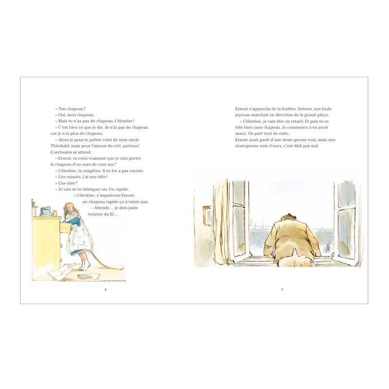 Livre Ernest et Célestine au bonheur des souris - Casterman