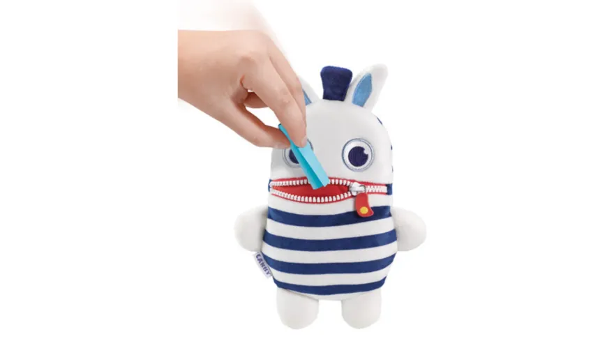 Schmidt Spiele - Sorgenfresser Lanky, klein, 18 cm, Zoo Babies Edition