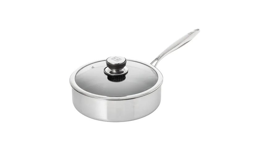 HENSSLERS Edelstahl-Schmorpfanne Ø 26cm