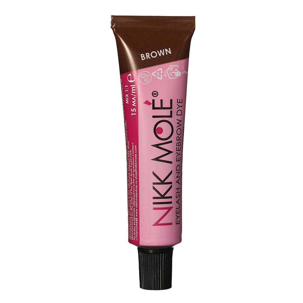 Nikk Mole Augenbrauen-Farbe Wimpern- & Augenbrauenfarbe 70201386, 1-tlg.
