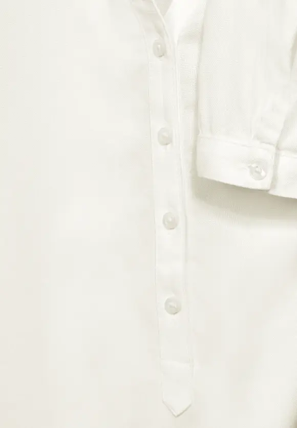 Street One Bluse in Unifarbe