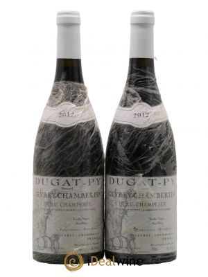 Gevrey-Chambertin 1er Cru Champeaux Dugat-Py  2012 - Lot de 2 Bouteilles