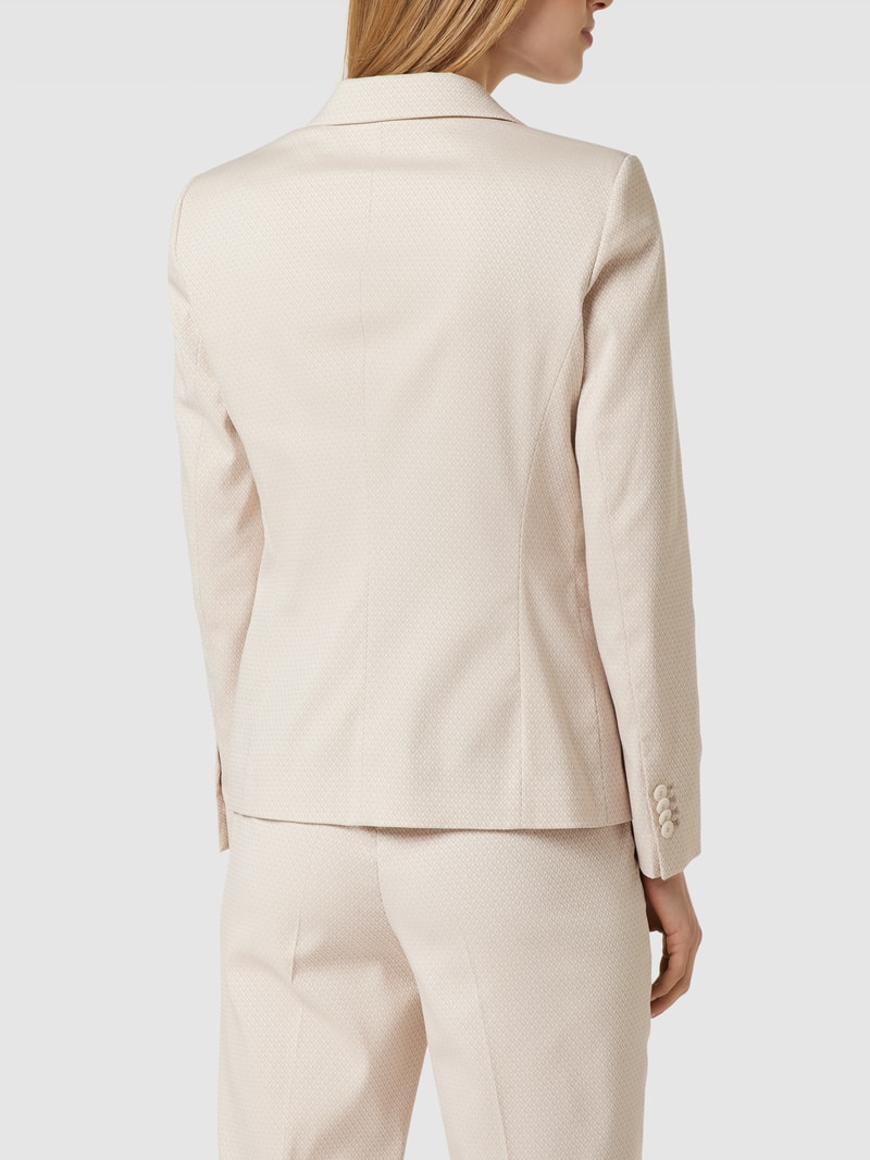 Blazer mit Allover-Muster Modell 'LARNI' in sand