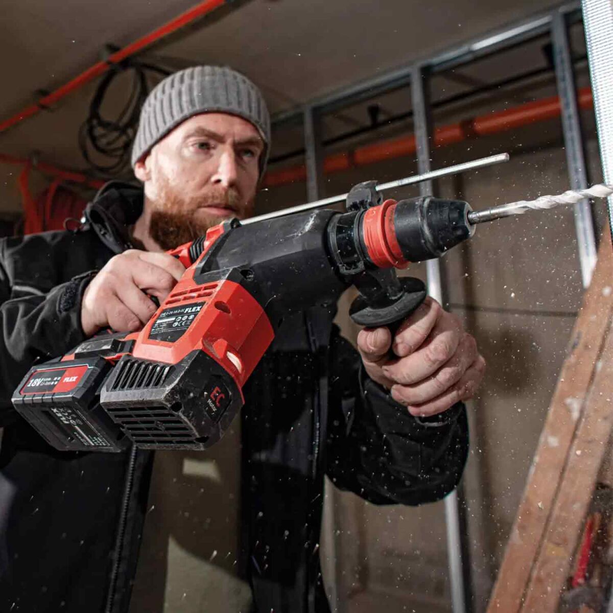 FLEX CHE 2-26 18.0-EC C Akku Kombi-Bohrhammer