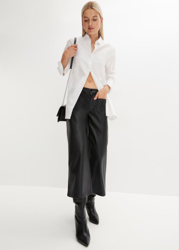 Lederimitat-Culotte