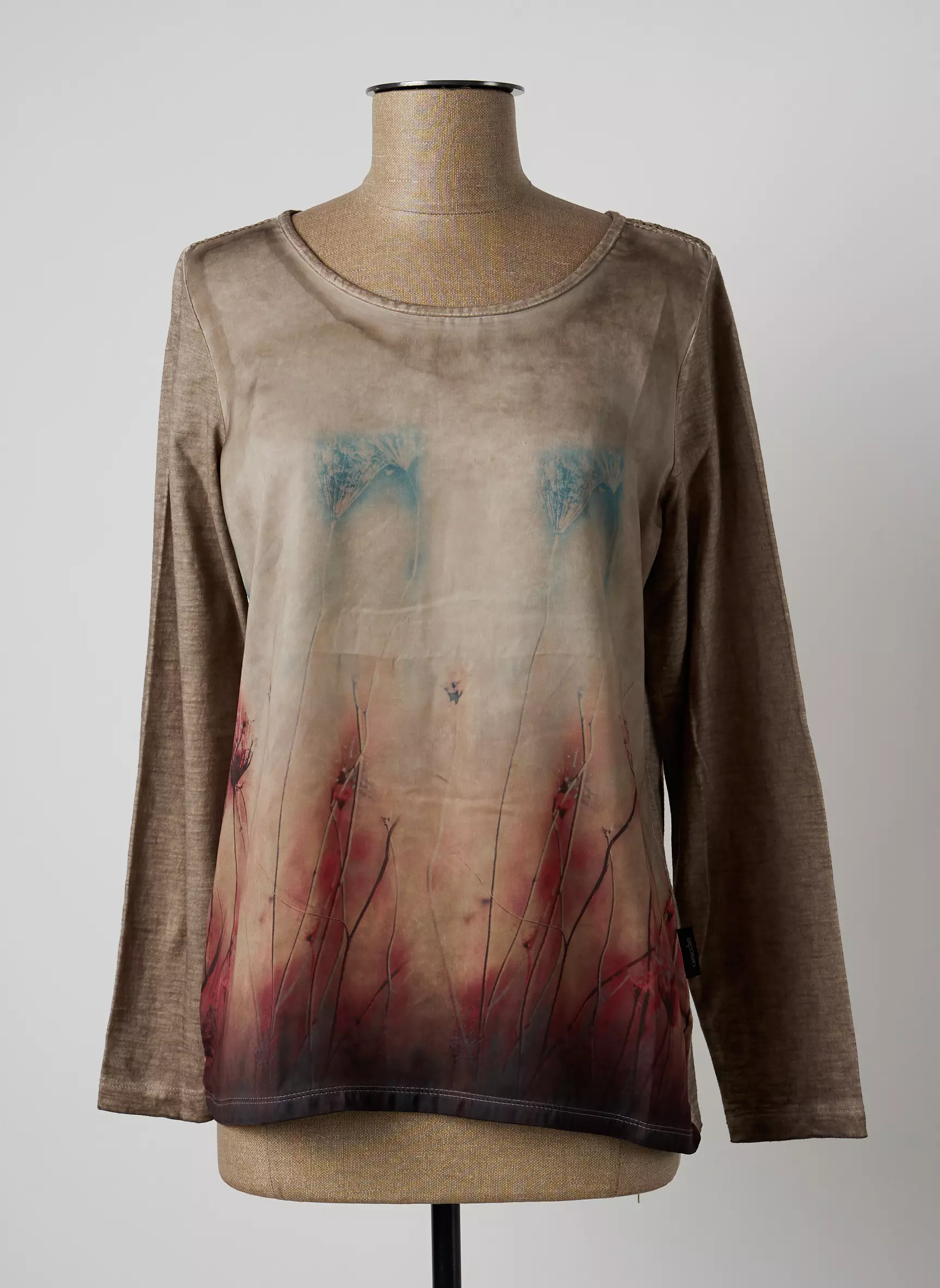 Capuccino Tshirts Femme couleur marron