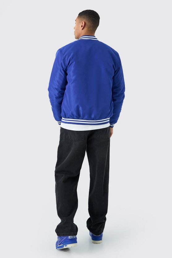 Nylon-Jacke mit Aufnähern