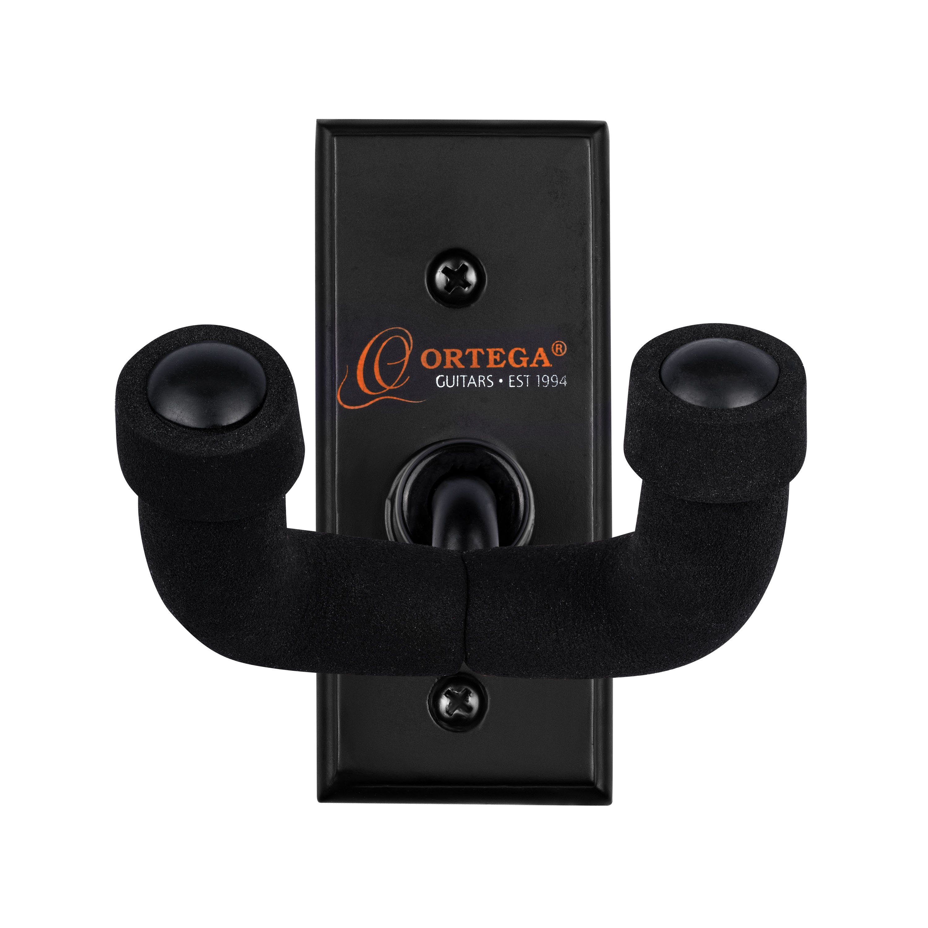 ORTEGA Guitars Gitarrenständer Wandhalterung für Gitarre/Ukulele, Naturholzkorpus