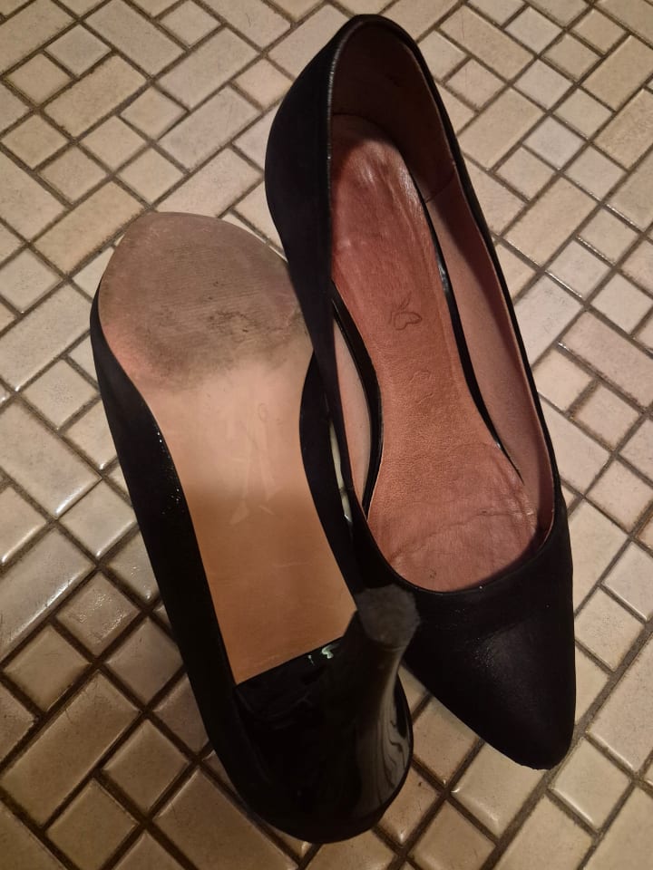 Caprice Leder-Pumps in Schwarz günstig kaufen 39