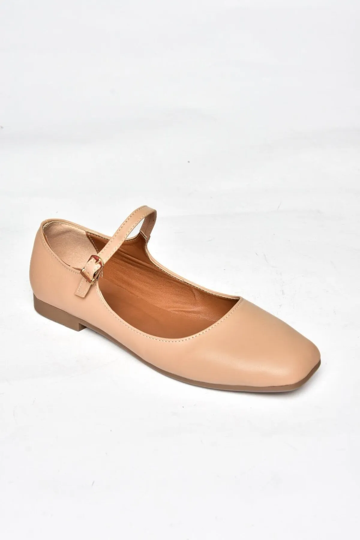 Fox Shoes  S726252509 Hellbraune Ballerinas für Damen