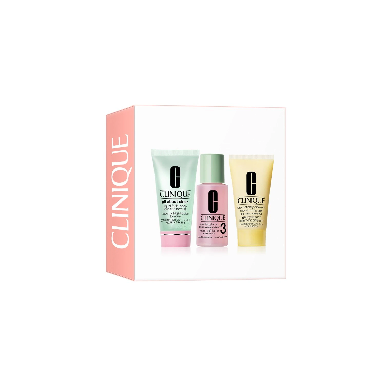 Clinique 3-Step Basic Discovery Kit za kombinovanu do masnu kožu