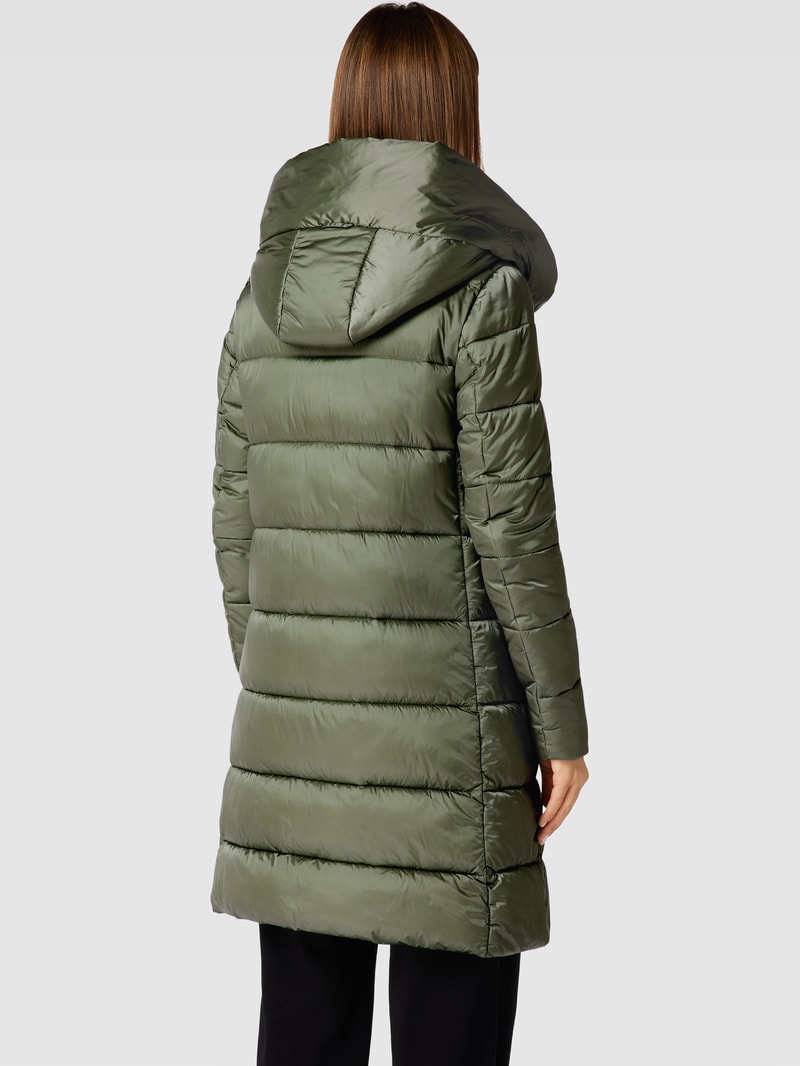 Jacke mit Label-Patch Modell 'Lysa' in grün