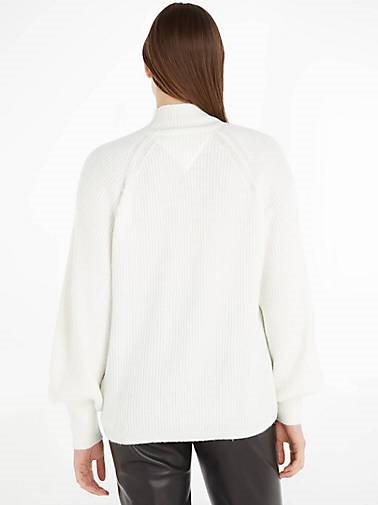 TOMMY-JEANS Damen Strickpullover TJW RLX TURTLENECK LOFTY SWEATER