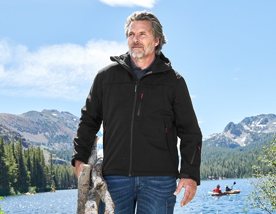 Softshell Kapuzenjacke Aspen
