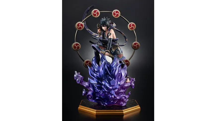 Naruto Shippuden Precious G.E.M. Series PVC Statue Sasuke Uchiha Thunder God 28 cm