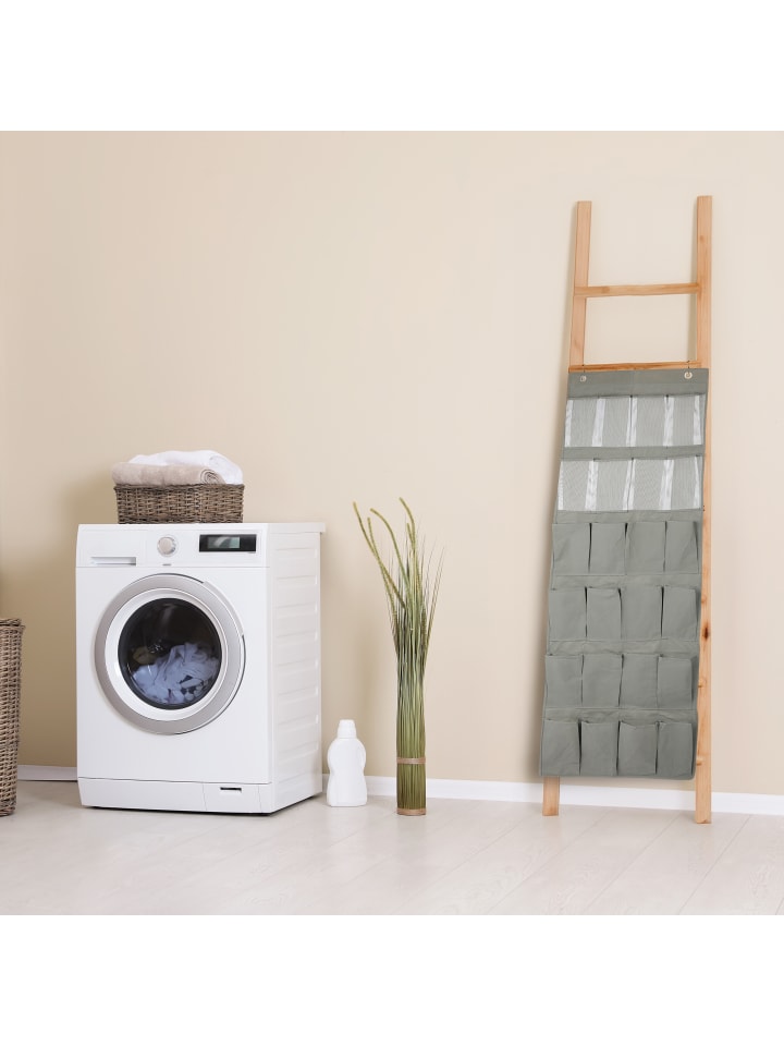 relaxdays Schuhorganizer in Grau - (B)56 x (H)162 (T)5 cm günstig kaufen onesize