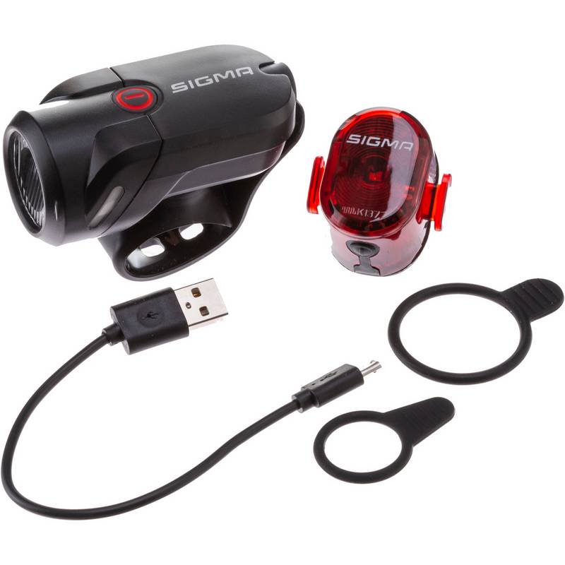 SIGMA AURA 35 USB  NUGGET II RL K-SET Fahrradbeleuchtung