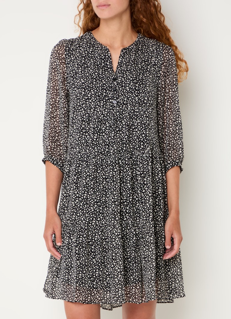 Rochie scurtă tip tunică cu imprimeu de la Gerard Darel Solvenna