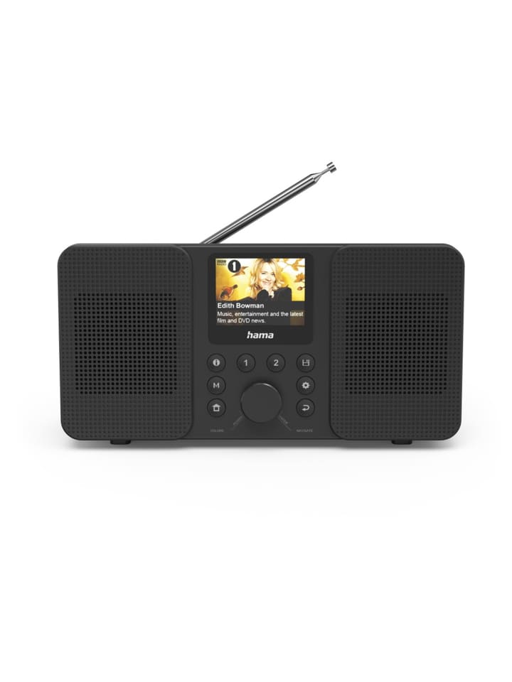 Hama DIR10, DAB /Internetradio/Bluetooth® in Schwarz günstig kaufen onesize