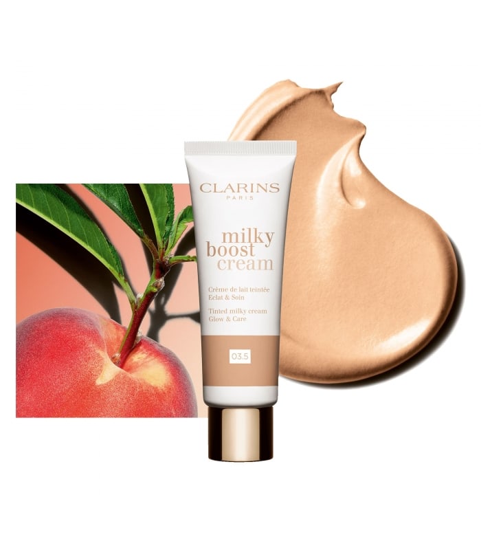 Clarins-MILKY BOOST CREAM-Crème de lait teintée Eclat & soin
