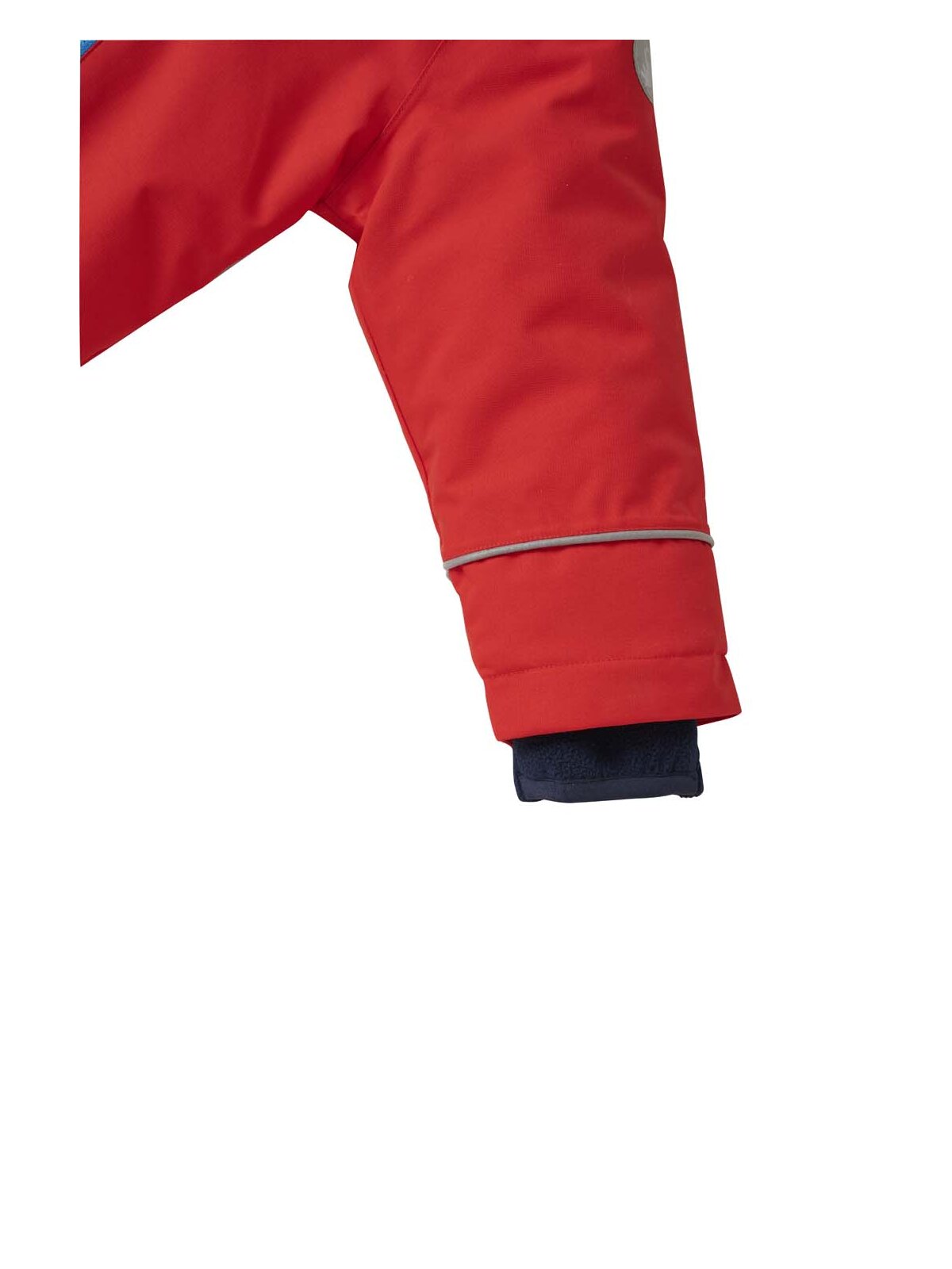 Schneeoverall Stern, tomatenrot