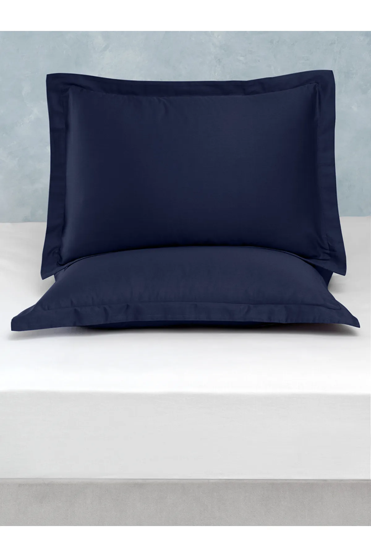 Karna Home  Klassisches Doppel-Bettbezug-Set aus Baumwollsatin
