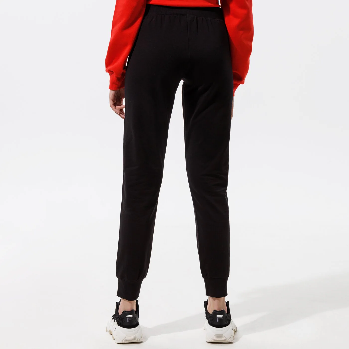 CHAMPION HOSE RIB CUFF PANTS Schwarz